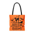 Halloween Hello Witches Tote Bag