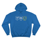 Eat, Sleep, Dispatch Champion Hoodie