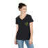 Heart Dispatcher Ladies' V-Neck T-Shirt