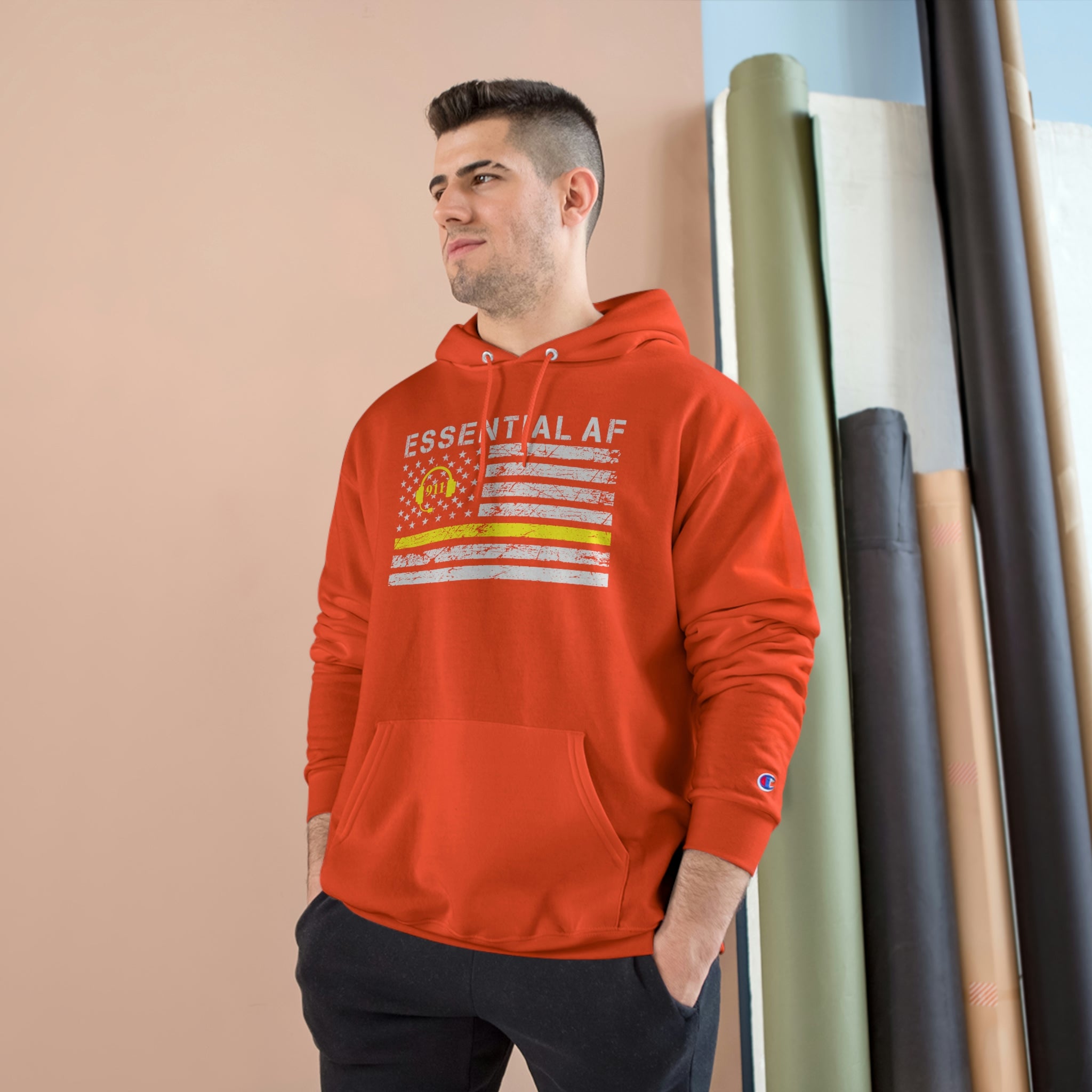 Essential AF Dispatch Champion Hoodie