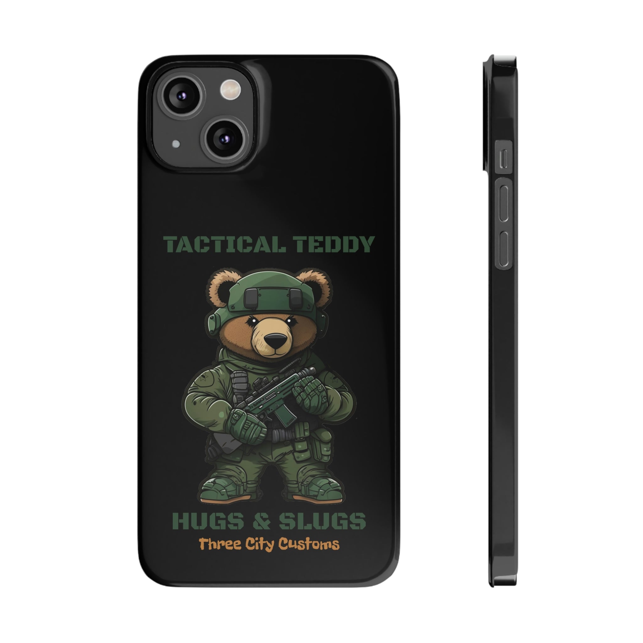 Tactical Teddy Custom Phone Case