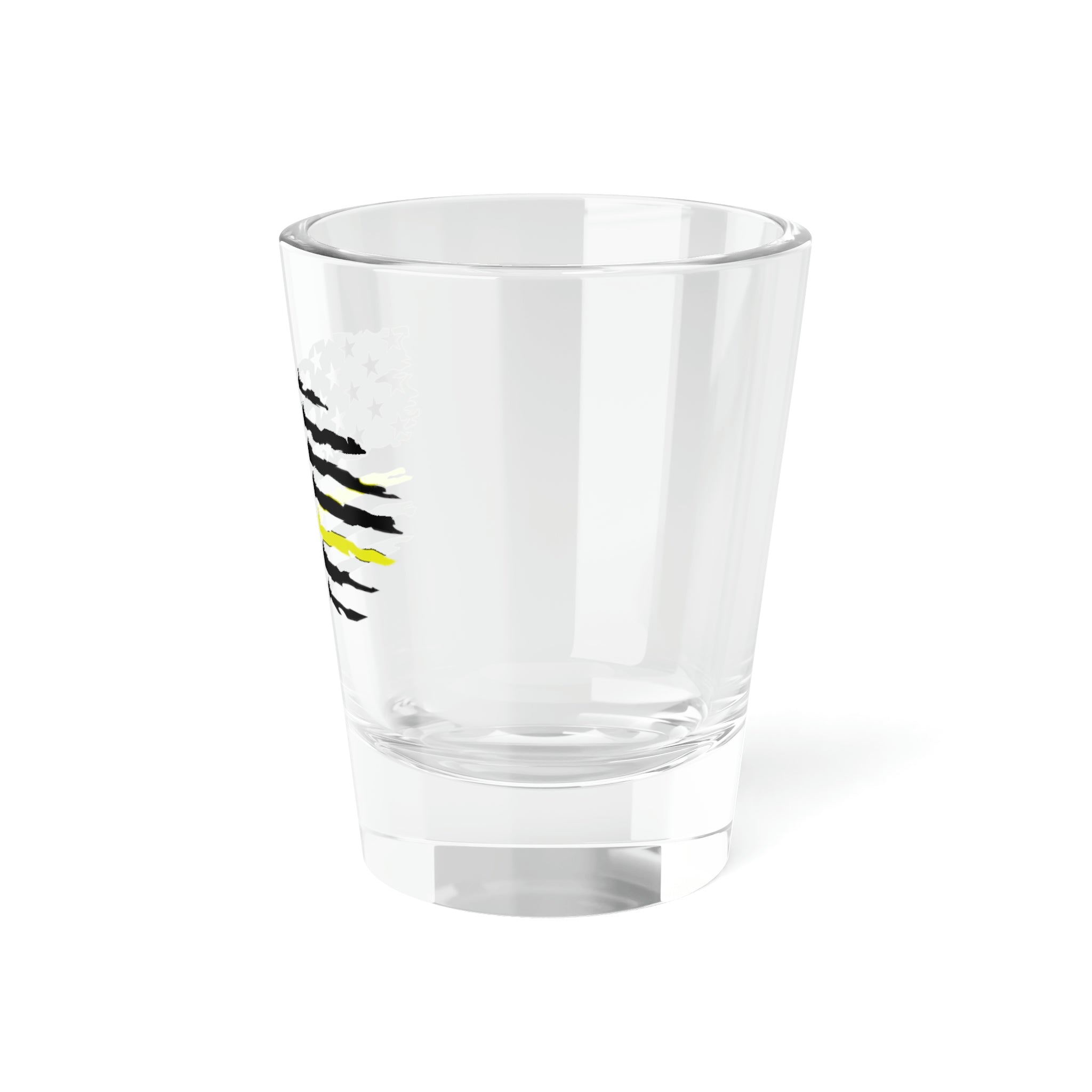 Dispatcher - Distressed Flag Shot Glass, 1.5oz