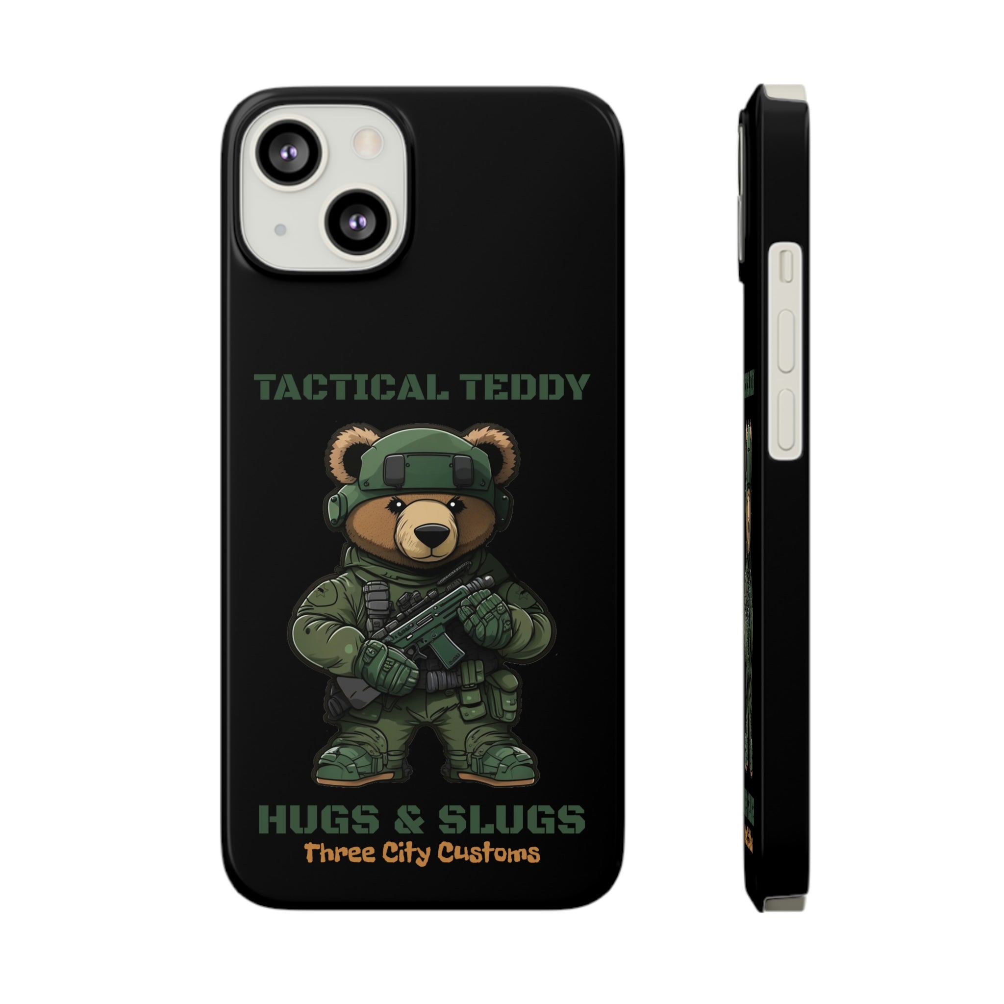 Tactical Teddy Custom Phone Case