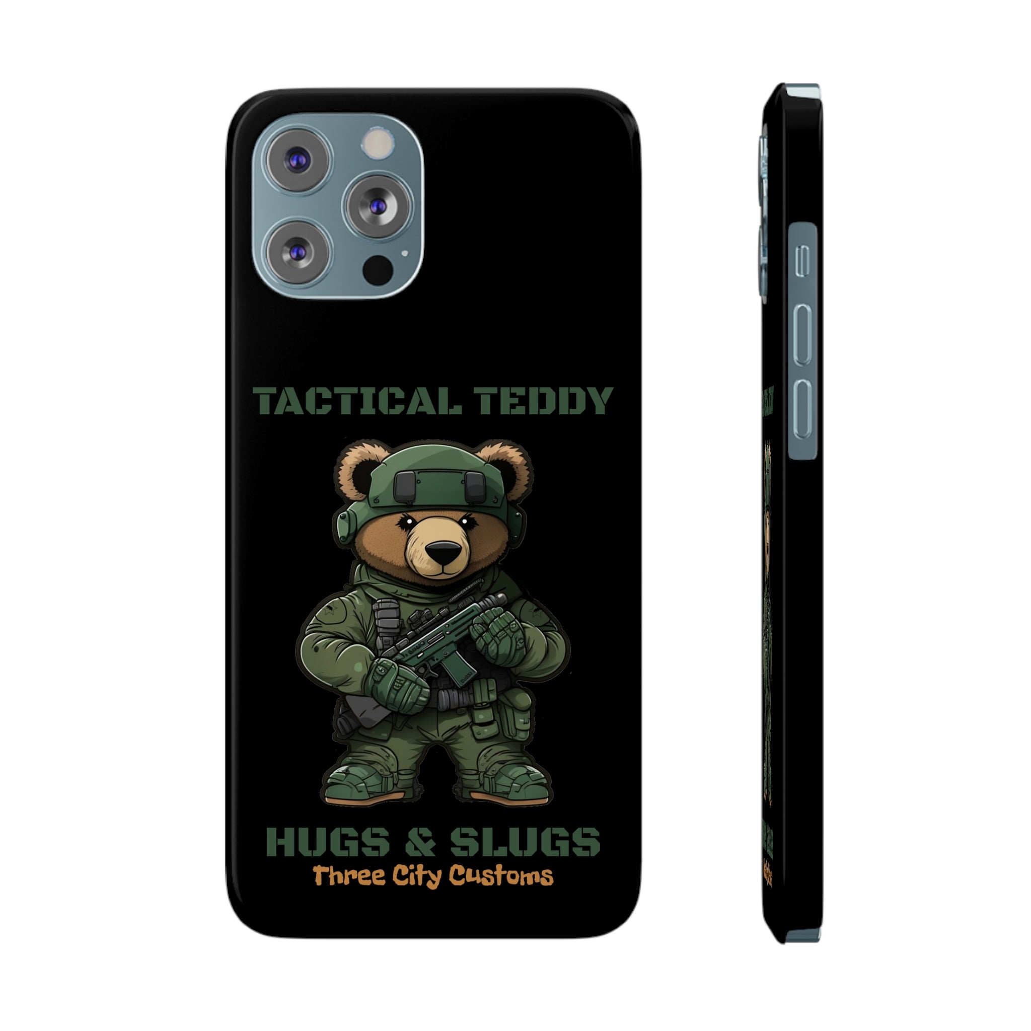 Tactical Teddy Custom Phone Case