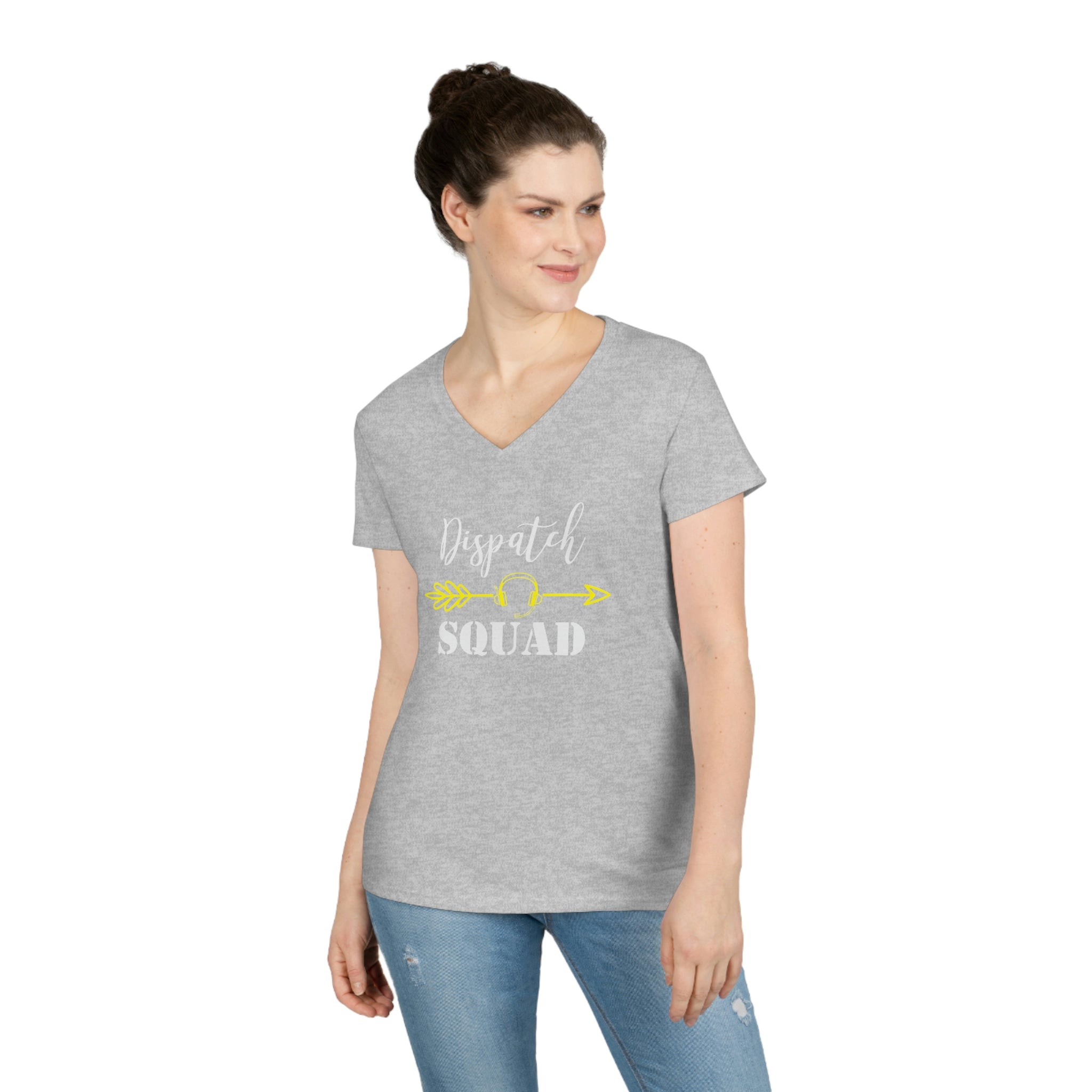 Dispatch Squad Ladies' V-Neck T-Shirt