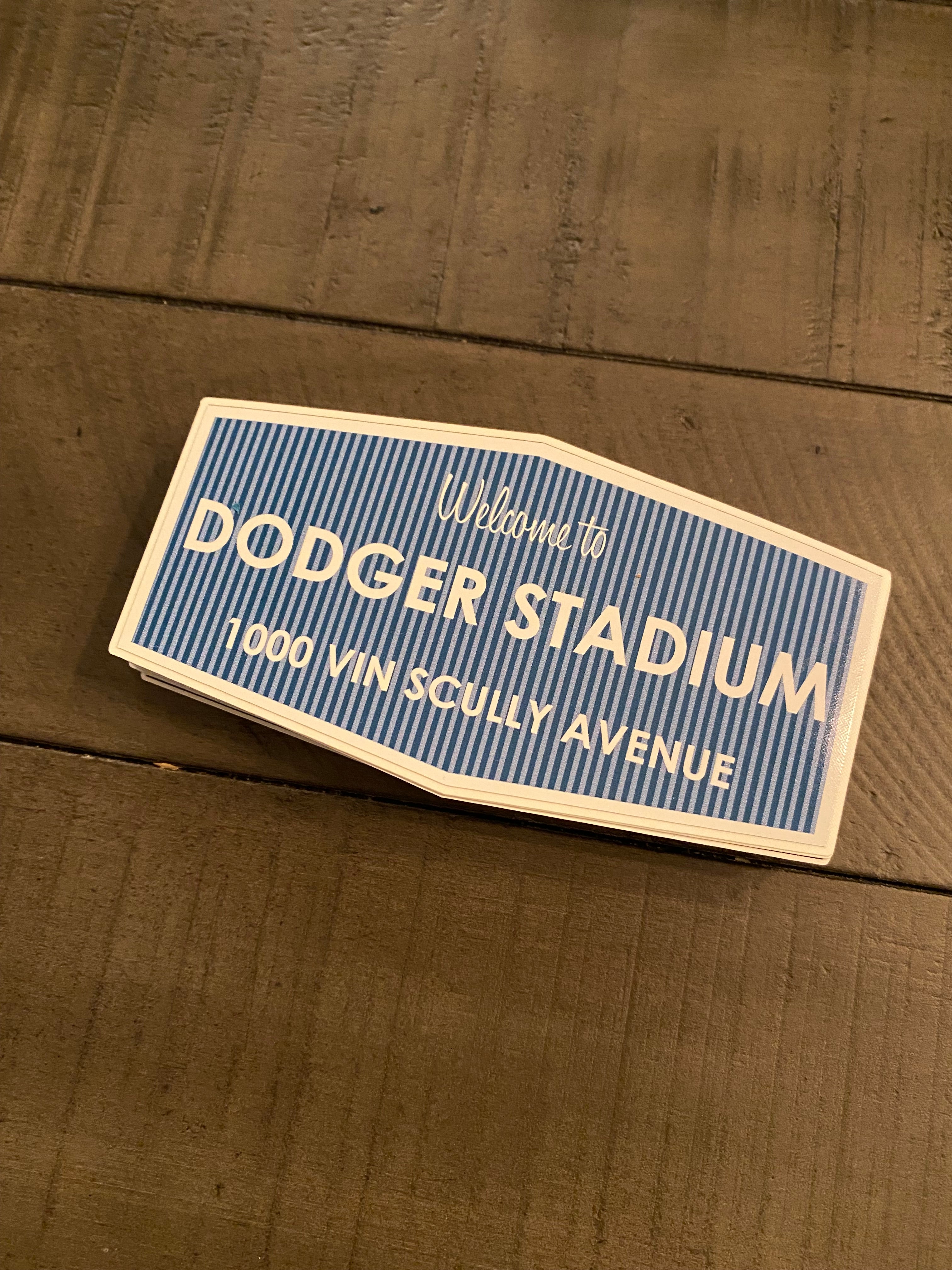 Dodger Sign Stickers (LIMITED QUANTITY!)