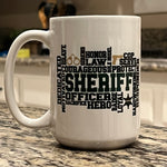 Law Enforcement Ceramic 15 Oz Mug