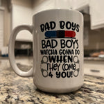 Law Enforcement Ceramic 15 Oz Mug