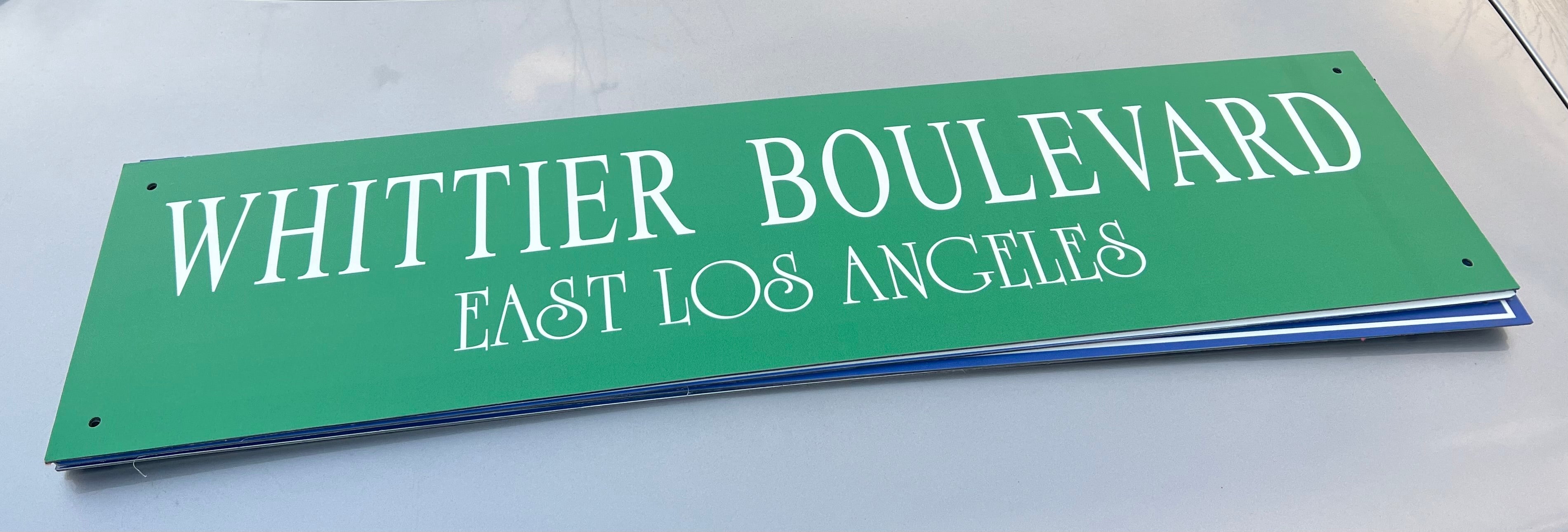 Medium Street Sign ( 9 inch x 36 inch size)