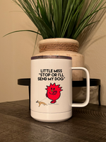 Dispatcher Shenanigans 15 OZ Insulated Mug with Lid