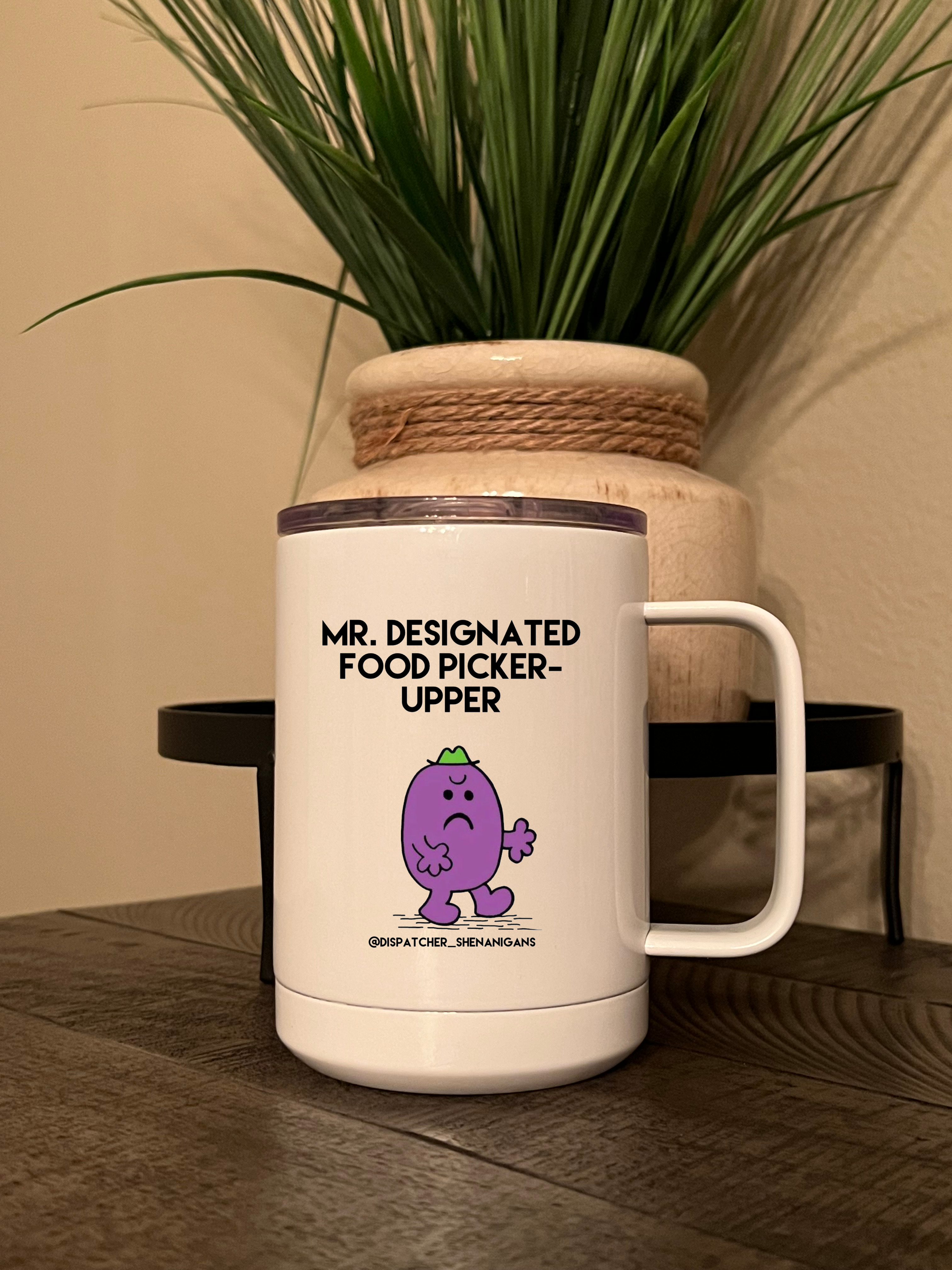 Dispatcher Shenanigans 15 OZ Insulated Mug with Lid