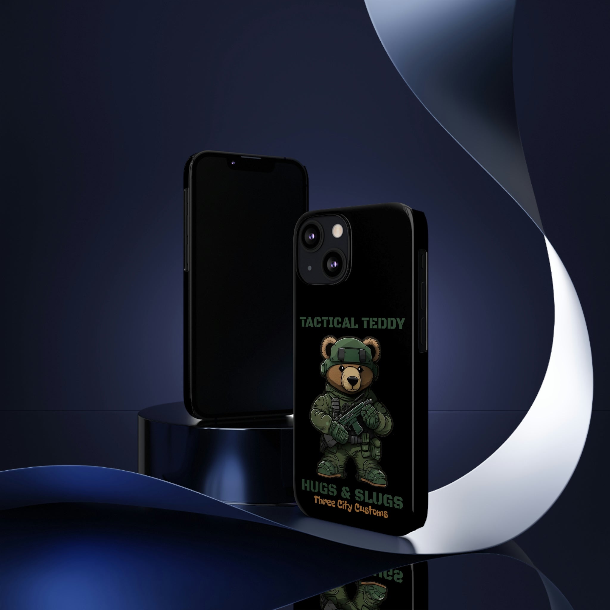 Tactical Teddy Custom Phone Case