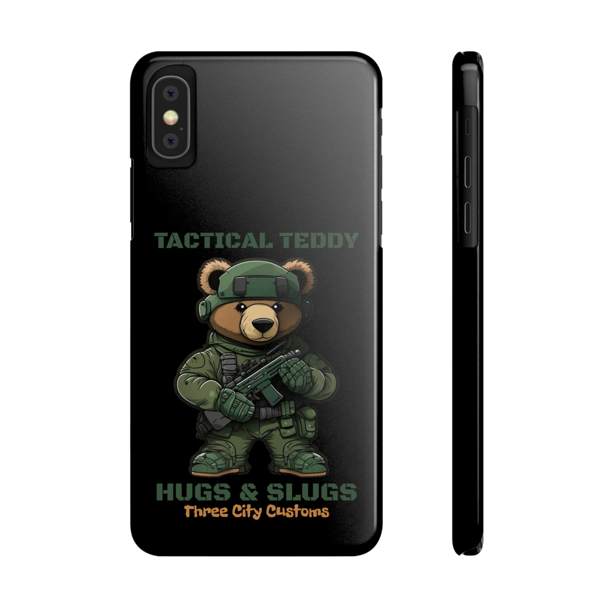 Tactical Teddy Custom Phone Case