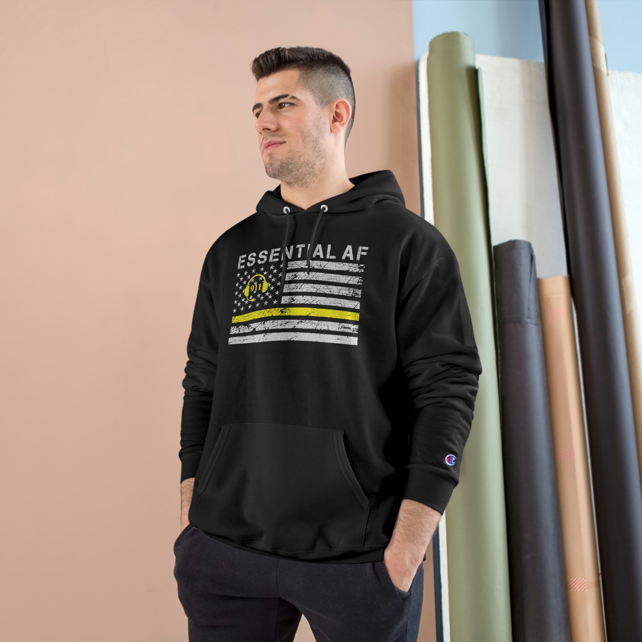 Essential AF Dispatch Champion Hoodie