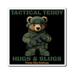 Tactical Teddy Hugs and Slugs Magnets