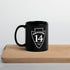 Industry Station Black Glossy Mug