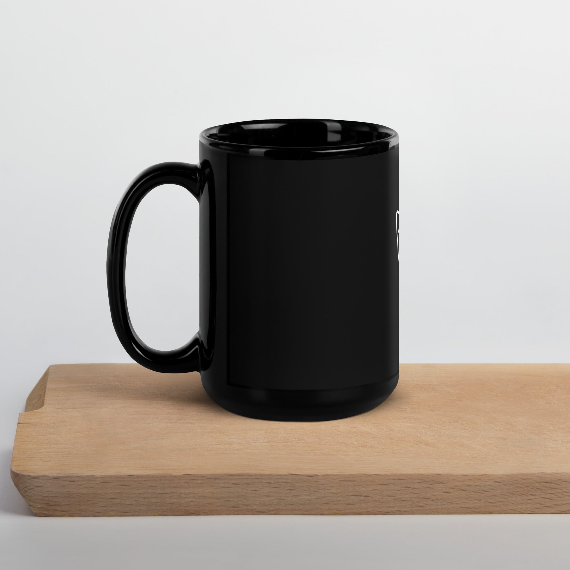 Industry Station Black Glossy Mug