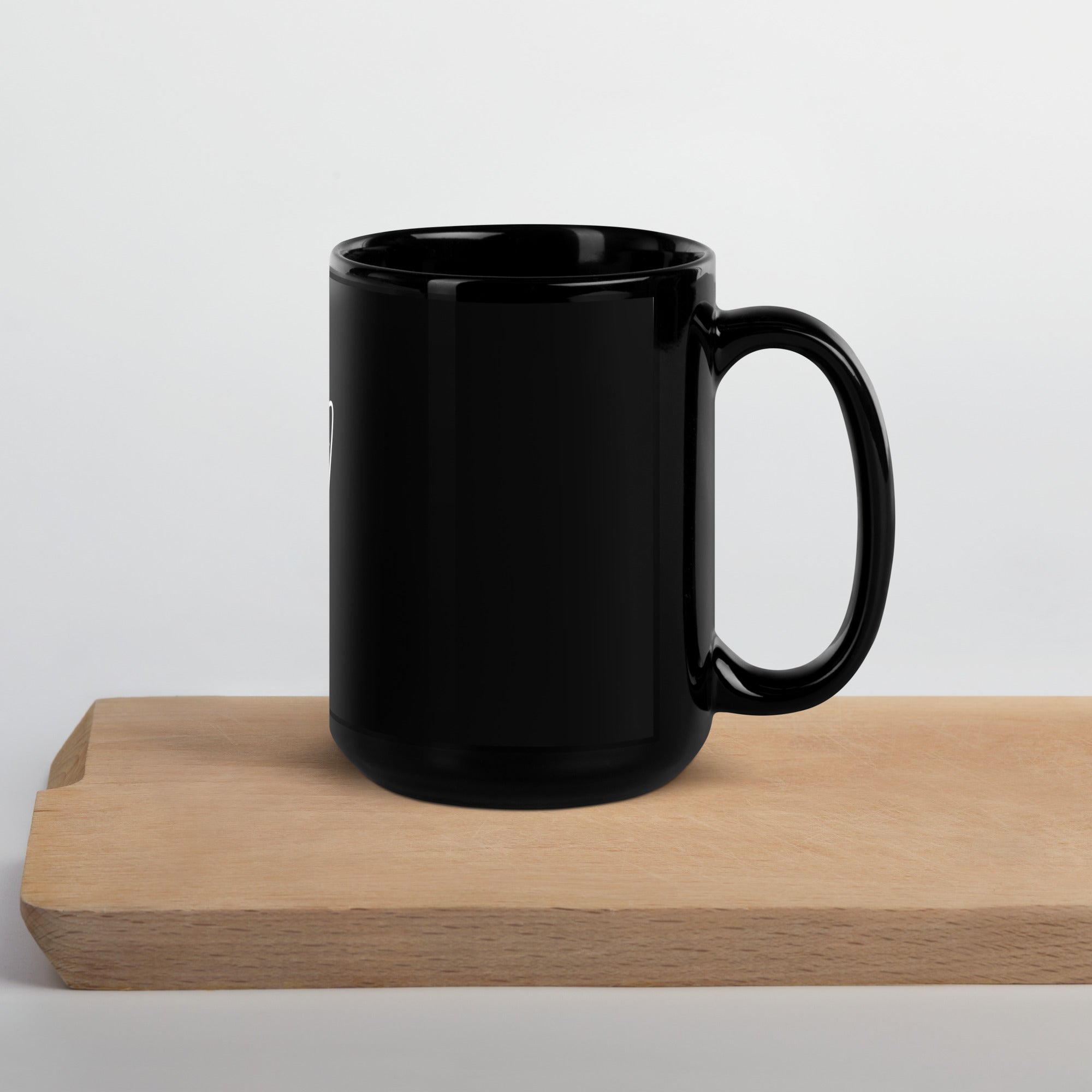 Industry Station Black Glossy Mug