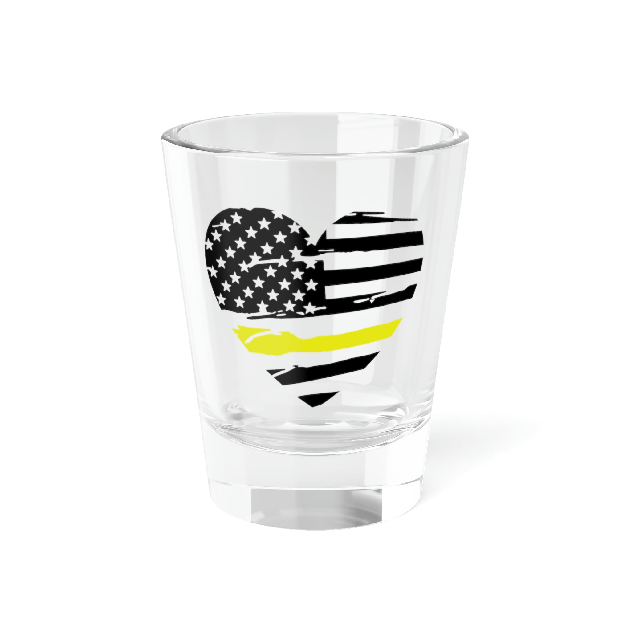 Dispatcher - Heart Shape Design Shot Glass, 1.5oz