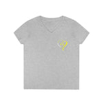 Heart Dispatcher Ladies' V-Neck T-Shirt