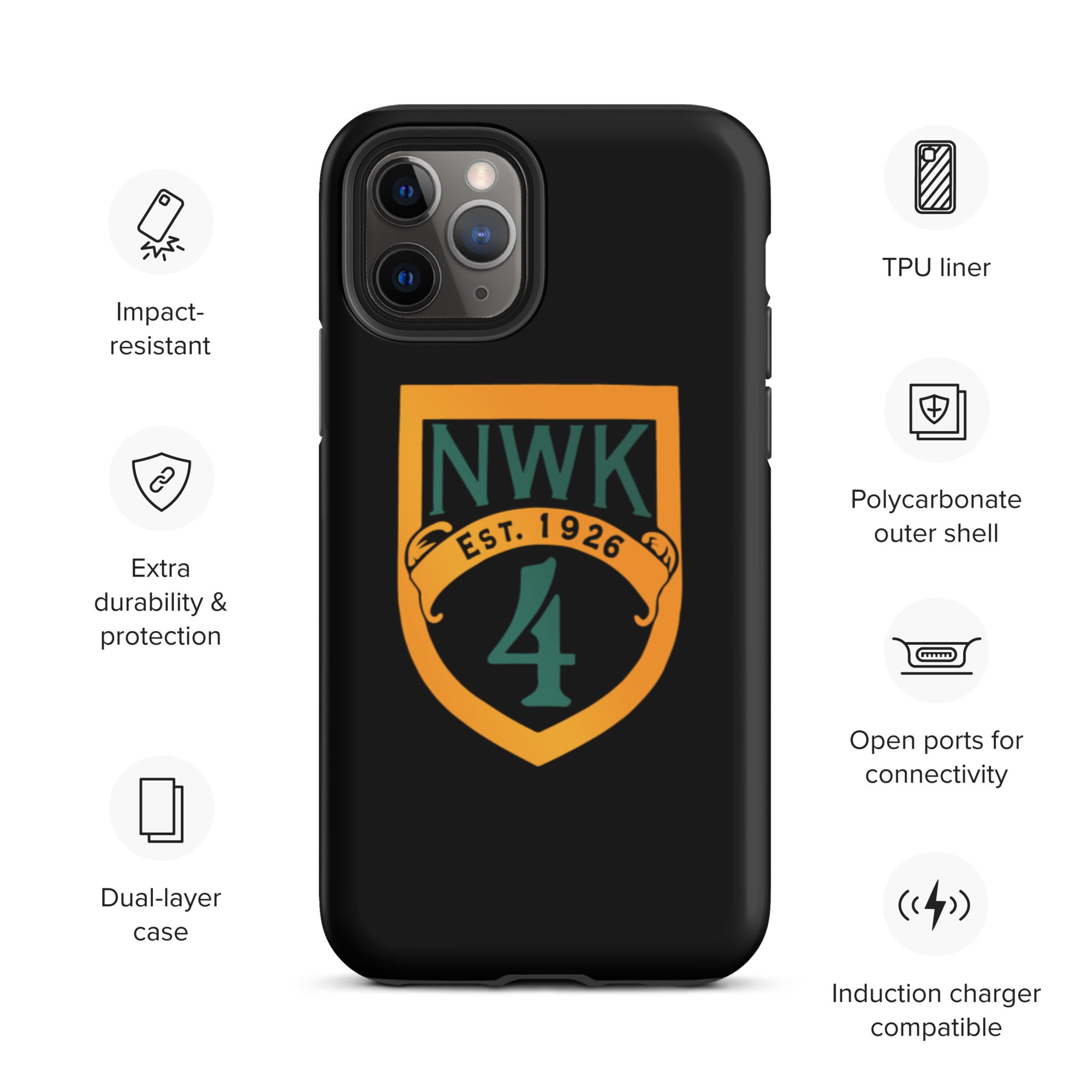 Norwalk Station Logo Tough iPhone case