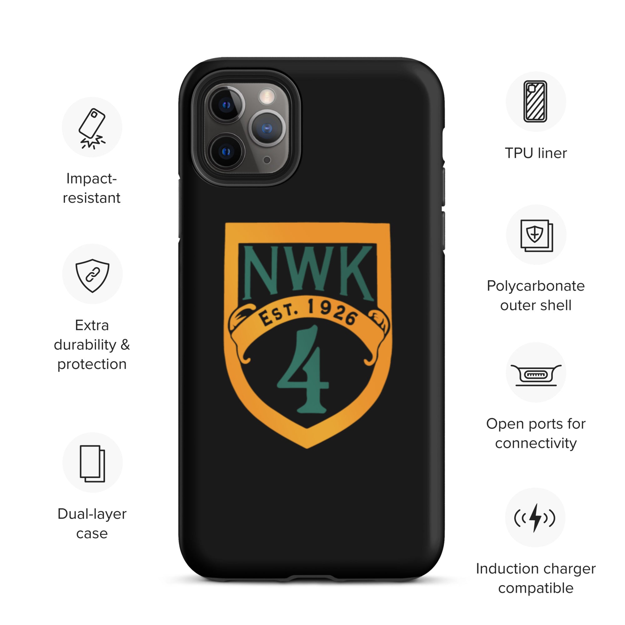 Norwalk Station Logo Tough iPhone case