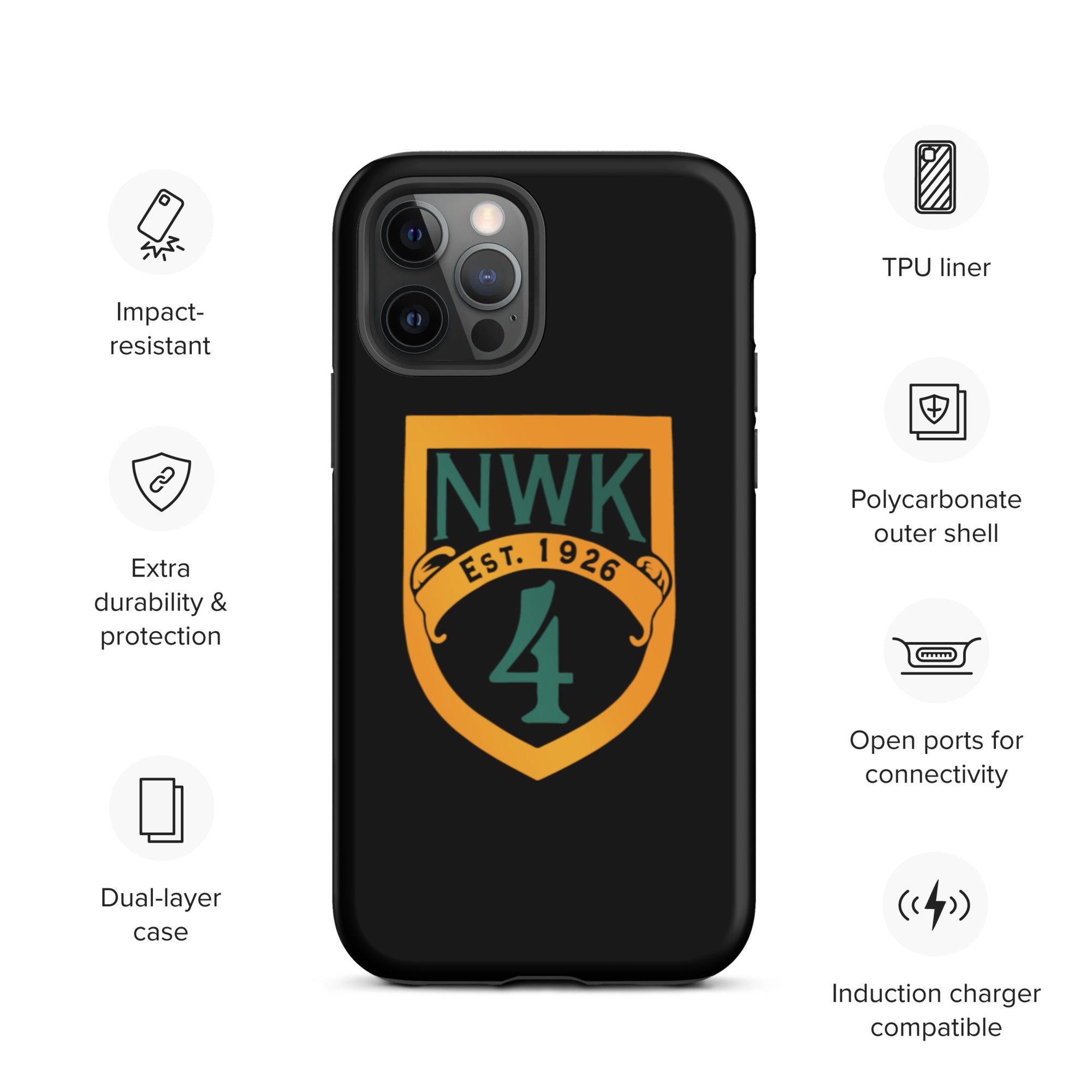 Norwalk Station Logo Tough iPhone case