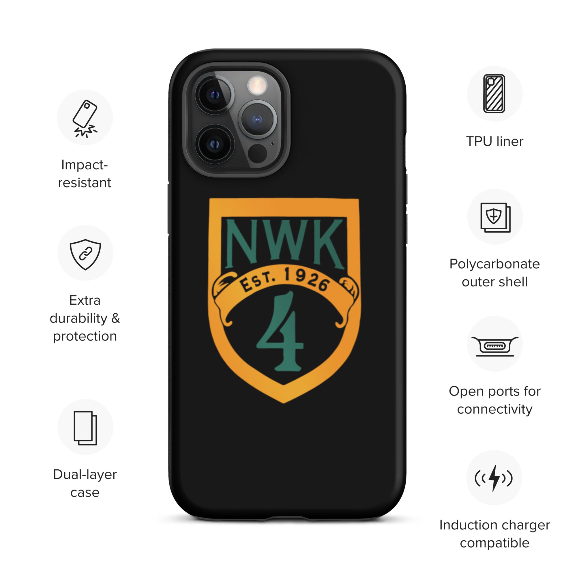 Norwalk Station Logo Tough iPhone case