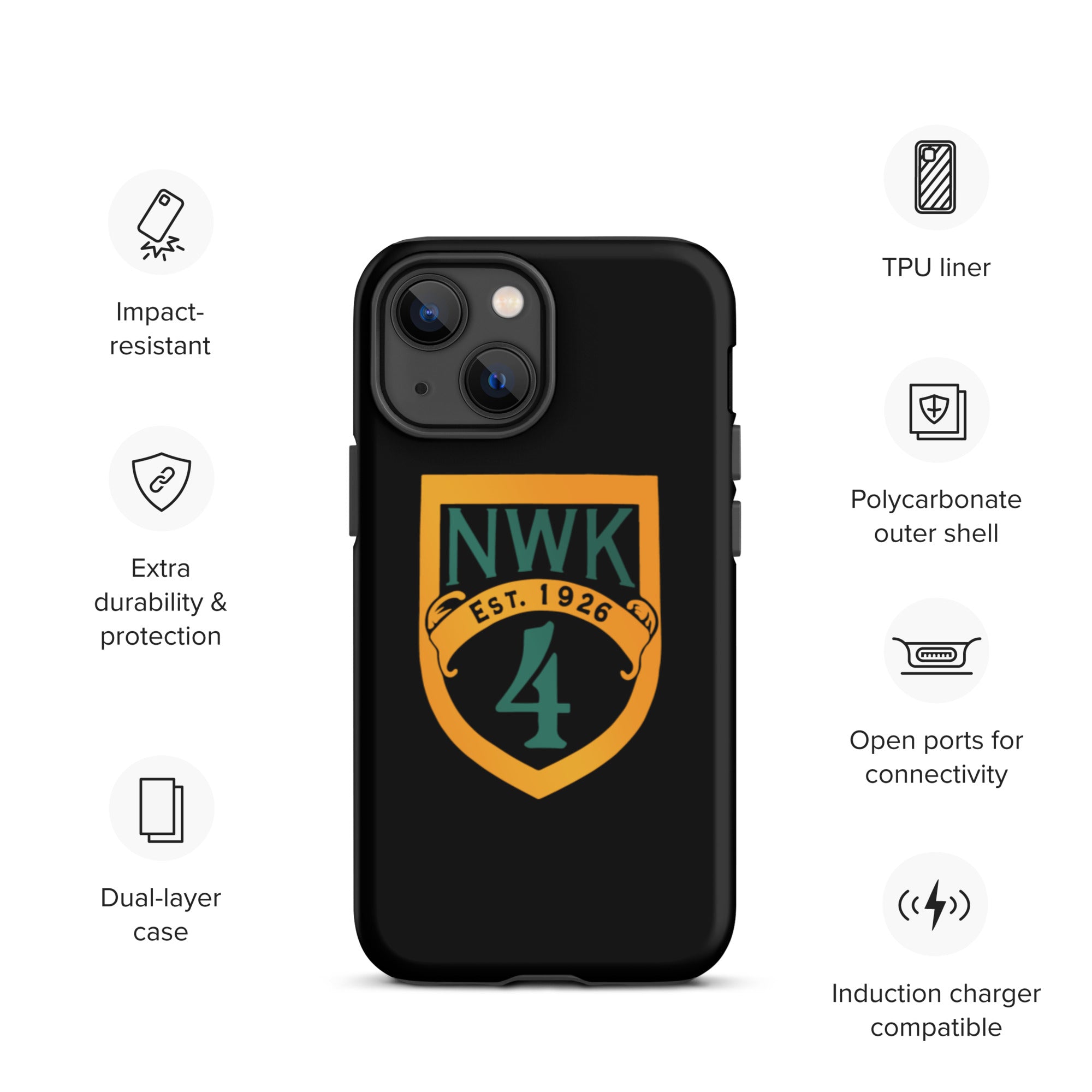 Norwalk Station Logo Tough iPhone case