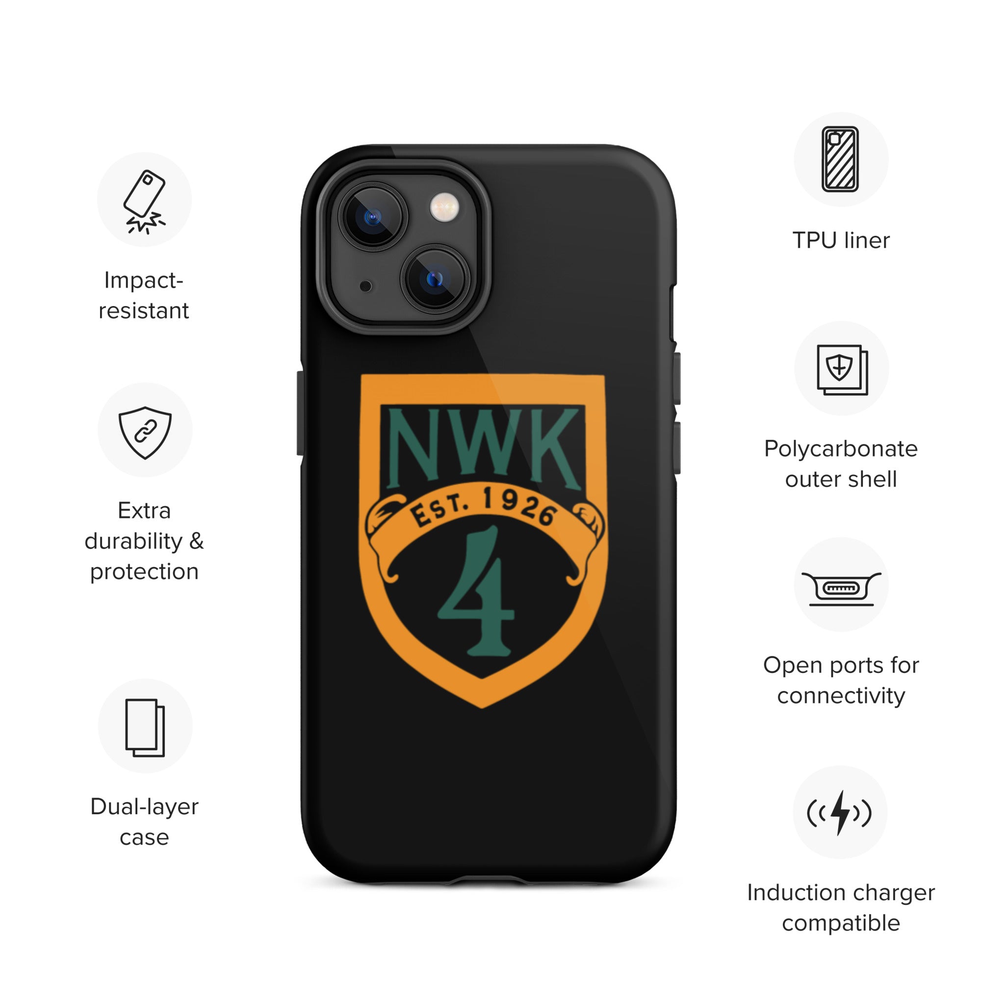 Norwalk Station Logo Tough iPhone case