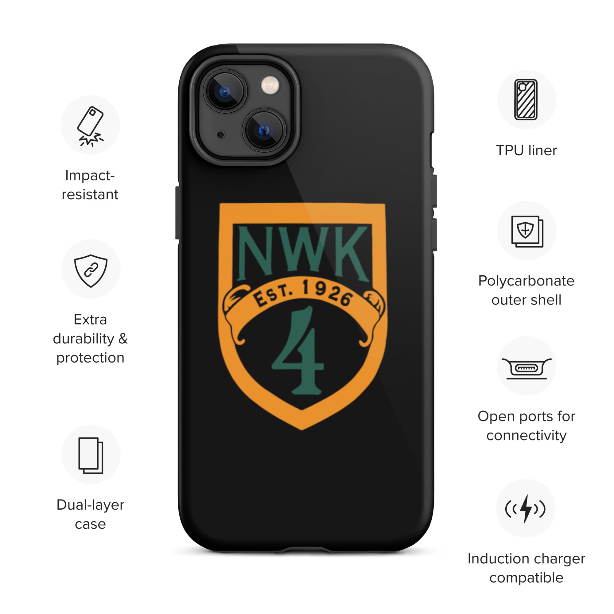 Norwalk Station Logo Tough iPhone case