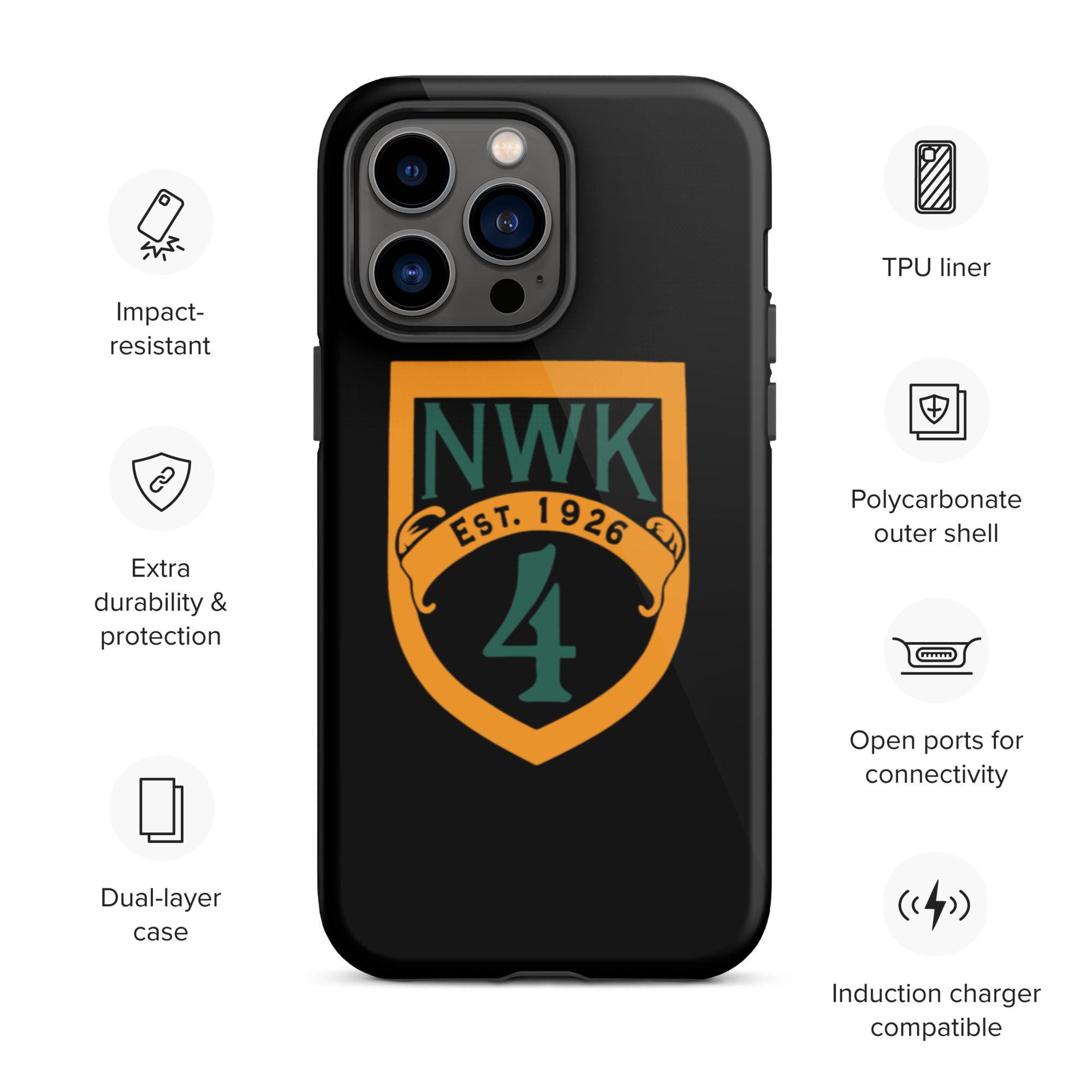 Norwalk Station Logo Tough iPhone case